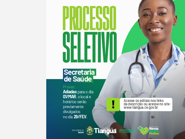 COMUNICADO DA SECRETARIA MUNICIPAL DE SAÚDE